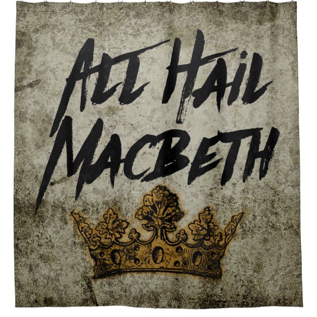 Rideaux De Douche Tous grêlent Macbeth (Devant)