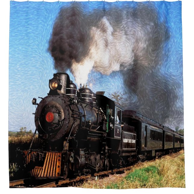 Rideaux De Douche Train 2 (Devant)
