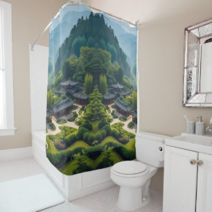 Rideaux De Douche "Transformez votre salle de bain en retraite de mo