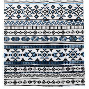 Rideaux De Douche Triangle ethnique Motif Navajo géométrique