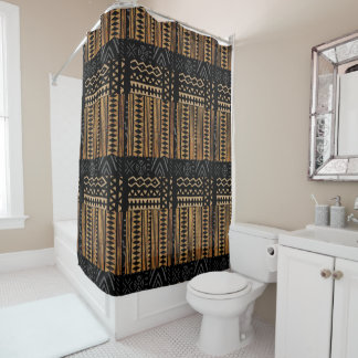 Rideaux De Douche Tribal africain