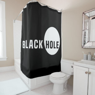 Rideaux De Douche Trou noir pour noir