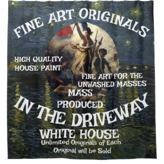 Rideaux De Douche Trump 2028 Third Term Campaign Poster Original