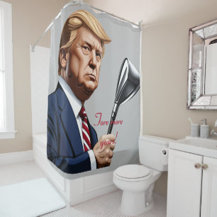 Rideaux De Douche Trump : Encore plus d'années de grandeur !