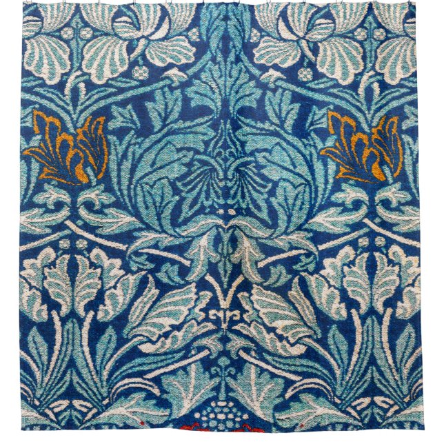 Rideaux De Douche Tulip Et Rose (1890) De William Morris (Devant)