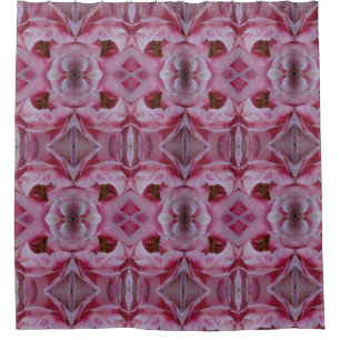 Rideaux De Douche Tulipe rose Ikat aussi