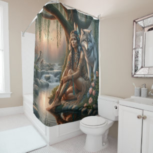 Rideaux De Douche Un lien paisible avec la nature