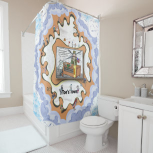 Rideaux De Douche Une équipe d'élite Humour de jeu de mots littéra