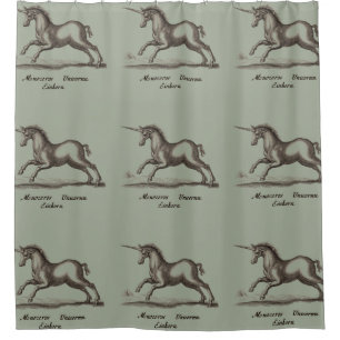 Rideaux De Douche Unicorn Classic Running Magic Woodland Créature