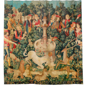 Rideaux De Douche UNICORN EST TROUVÉ / Fontaine et autres animaux