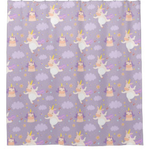 Rideaux De Douche Unicornes