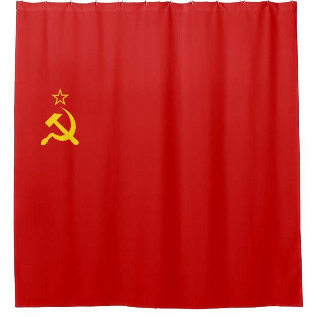 Rideaux De Douche Union soviétique (URSS) (marteau communiste et fau (Devant)