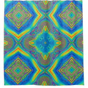 Rideaux De Douche Unique couleur Abstrait