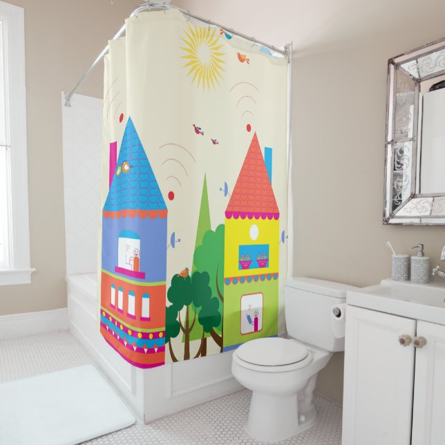 Rideaux De Douche Urban (En situation)