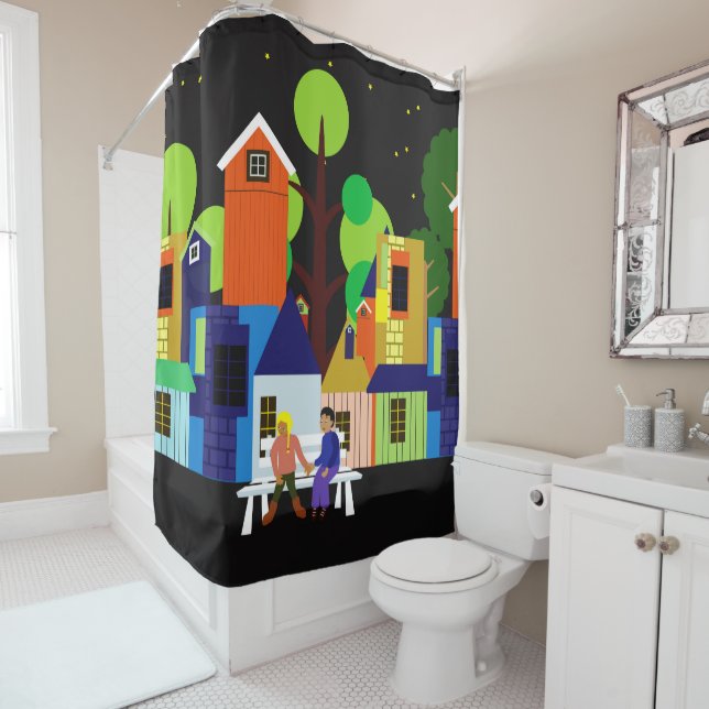 Rideaux De Douche Urban (En situation)