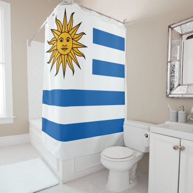 Rideaux De Douche Uruguay (En situation)