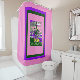 Rideaux De Douche US Hillary Lovely plus forte conception d'art insp
