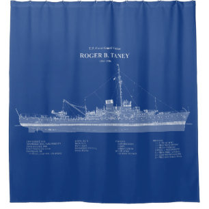 Rideaux De Douche USCG Roger B. Taney whec-37 - ABD