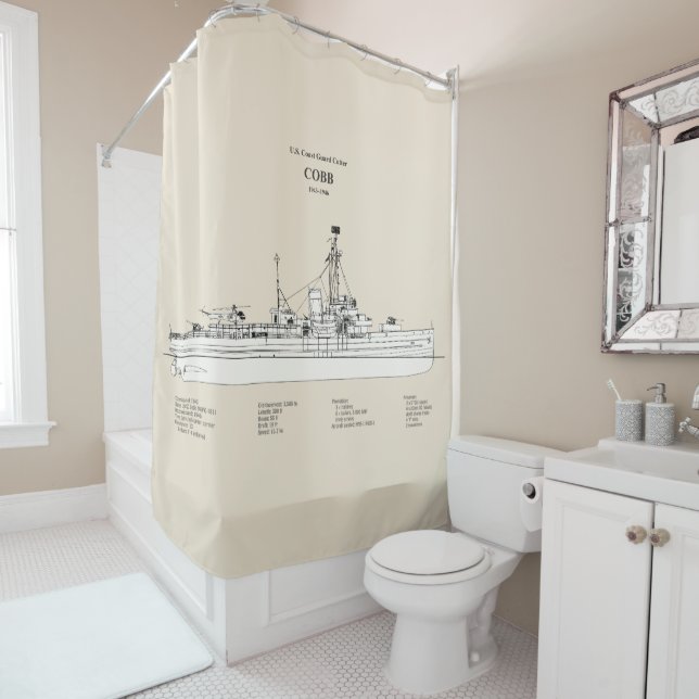 Rideaux De Douche USCGC Cobb wpg-181 - SBD (En situation)