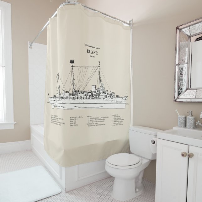 Rideaux De Douche USCGC Duane wpg-33 - SBD (En situation)