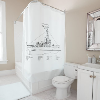 Rideaux De Douche USCGC Escanaba wpc-77 - BD