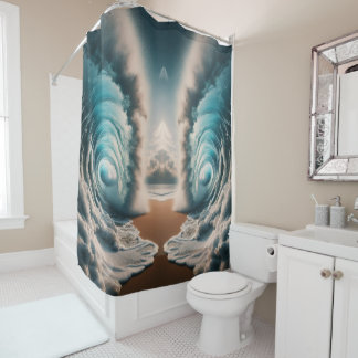 Rideaux De Douche Vague cardiaque
