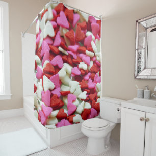 Rideaux De Douche Valentine Hearts