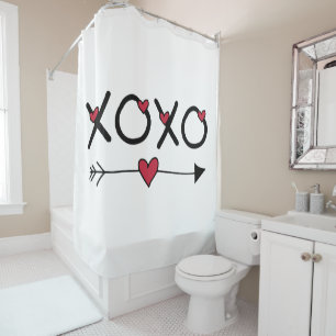 Rideaux De Douche Valentines XOXO