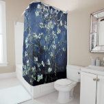 Rideaux De Douche Van Gogh Almond Blossoms Midnight Blue<br><div class="desc">"Transformez votre salle de bain en une retraite artistique" Apportez une touche d’élégance digne d’un musée à votre routine quotidienne avec ce rideau de douche avec les fleurs d’amandes de Van Gogh sur un décor bleu nuit riche. Les fleurs blanches aux accents verts créent un contraste saisissant mais apaisant, ce...</div>