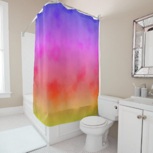 Rideaux De Douche Vapeur arc-en-ciel