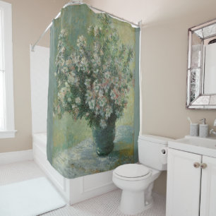 Rideaux De Douche Vase de fleurs par Claude Monet
