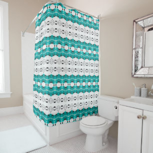 Rideaux De Douche Ventilation turquoise