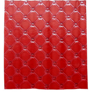 Rideaux De Douche Véritable Upholsterie En Cuir : Décor Versatile