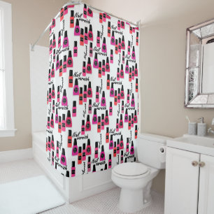 Rideaux De Douche Vernis à ongles