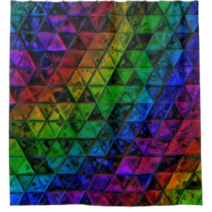 Rideaux De Douche Verre de fierté