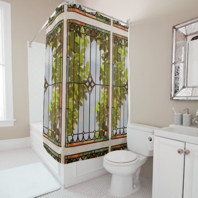 Rideaux De Douche Verre feuilleté (En situation)