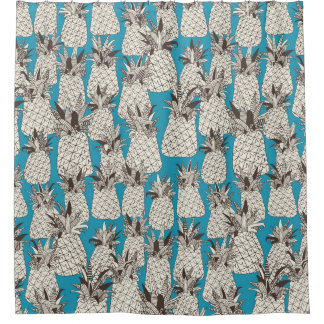Rideaux De Douche vert ananas