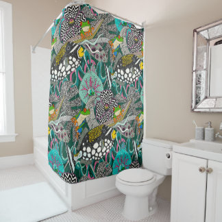 Rideaux De Douche vert ASHA
