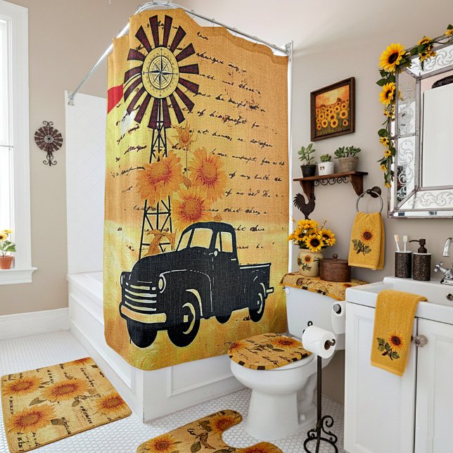 Rideaux De Douche Vie rurale (Créateur téléchargé)
