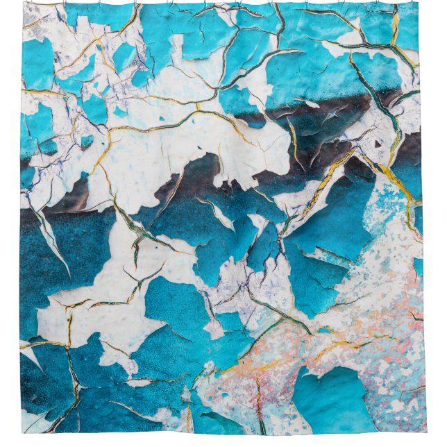 Rideaux De Douche Vieilles textures murales grunge et fond trembleme (Devant)