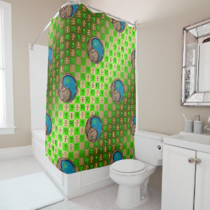 Rideaux De Douche Vierge & Rat d'eau
