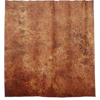 Rideaux De Douche Vieux Grunge Texture métallique rustique