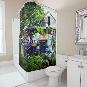 Rideaux De Douche Vieux tracteur