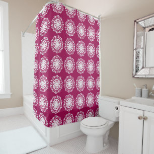 Rideaux De Douche Vin Mandala