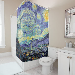 Rideaux De Douche Vincent Van Gogh La Nuit étoilée
