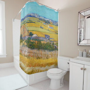 Rideaux De Douche Vincent van Gogh - Moisson à La Crau
