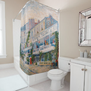 Rideaux De Douche Vincent van Gogh - Restaurant de la Sirène