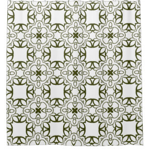 Rideaux De Douche Vintage ornamental seamless pattern. abstract, ara