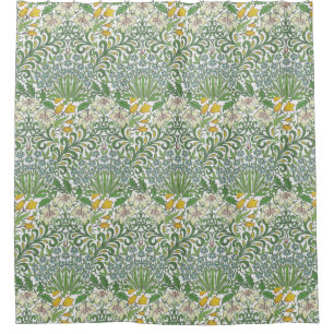 Rideaux De Douche Vintage William Morris Flowers Jardin Wallpaper