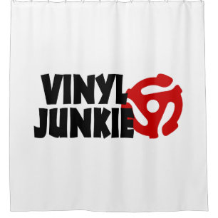 Rideaux De Douche Vinyl Junkie